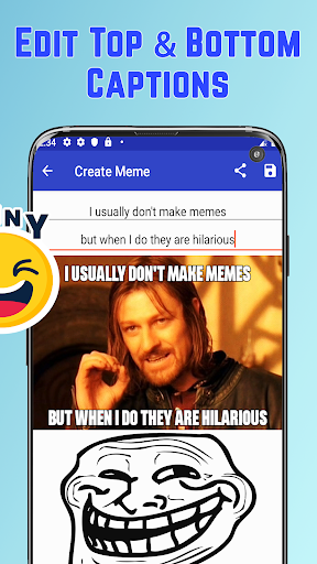 Meme Creator - Funny Memes Screenshot 4 - AppWisp.com