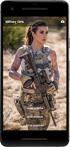 Sexy Military Women Wallpaper