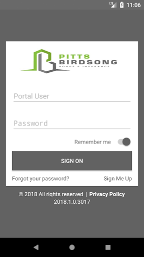 Android application Pitts Birdsong Mobile screenshort