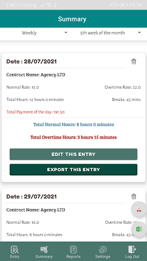 Truck Invoice - Transport Inv Screen 3