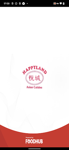 Android application Happyland Asian Cuisine screenshort