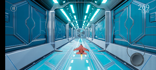 Space Tunnel 3D Screen 3