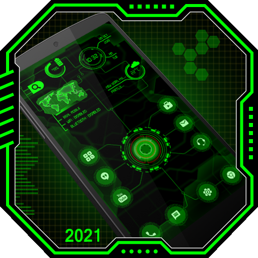 Circuit Launcher 2021 App lock, Hitech Wallpaper