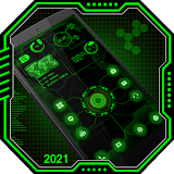Circuit Launcher 2021 App lock, Hitech Wallpaper icon