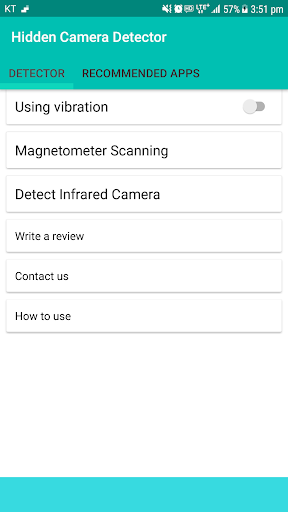 Metal detector Screen 3