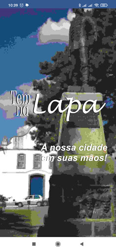 Android application Tem na Lapa screenshort