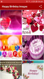 Happy Birthday Wishes Images