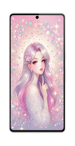 Screenshot of Glitter Wallpaper for Girls 4K