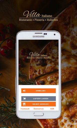 Android application Villa Italiano screenshort