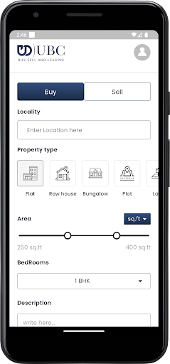 UBC REAL ESTATE Screen 2