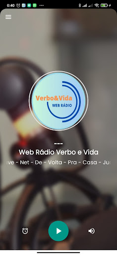 Android application Web Radio Verbo e Vida screenshort