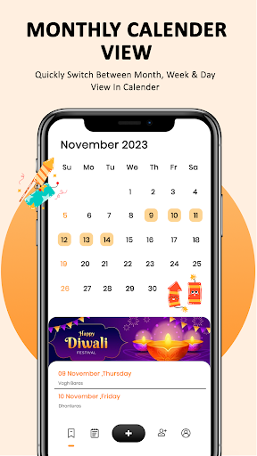 Calendar 2024 : Dairy holidays Screen 2