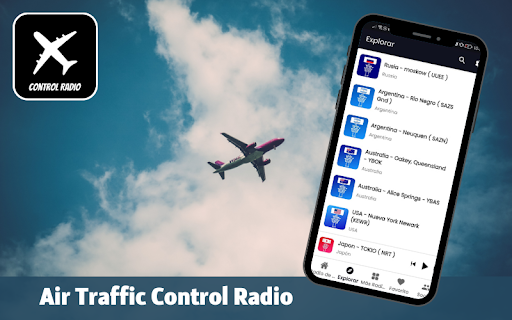 Android application Air Traffic Control Radio Towr screenshort