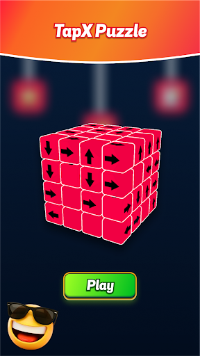 Android application TapX Puzzle - Tap Away Blocks screenshort