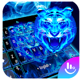 Neon Tiger King Keyboard Theme icon