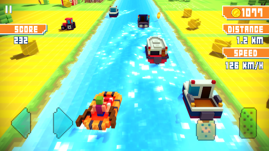 Blocky Highway: Traffic Racing 1.2.3 Screenshots 8