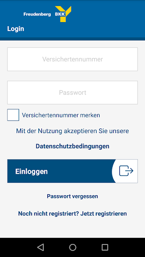 Android application BKK Freudenberg Service - App screenshort
