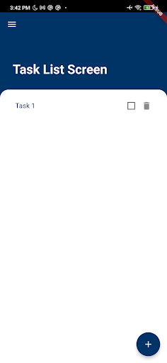 The Todo List Screen 2