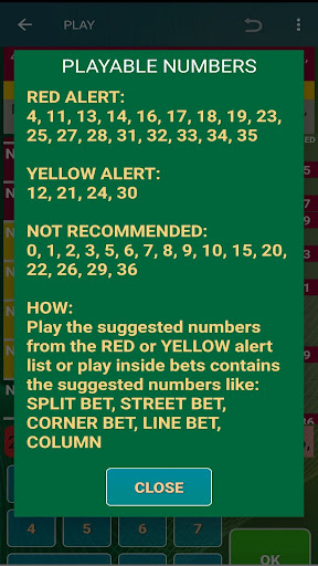 Roulette Inside Number Counter Screen 3