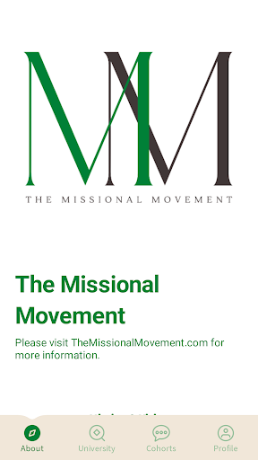 Android application Missional screenshort
