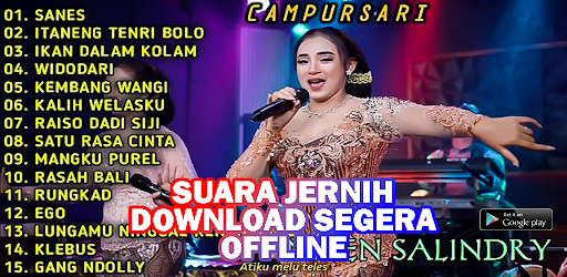 Android application Niken Salindry Campursari screenshort