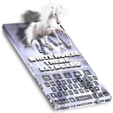 White Horse Keyboard Theme icon