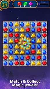 Jewels Magic Mod Apk: Mystery Match3 (Automatically Clear Stage) 4