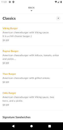 Viking Burger Screen 3