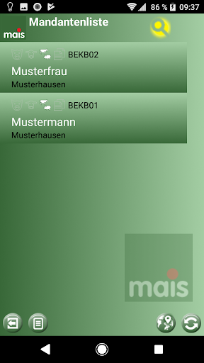 Anteprima dell'app