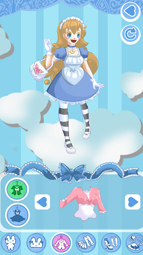 Android application Dress up the fashion star screenshort