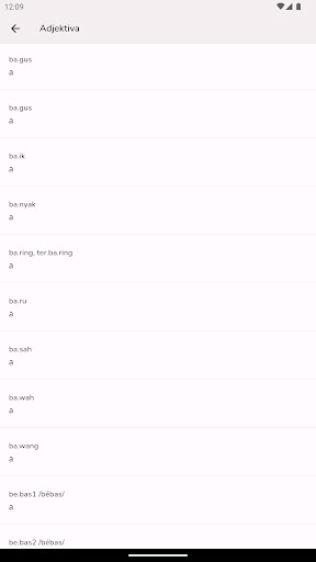 Kamus Bahasa Indonesia - Sahu Screen 3
