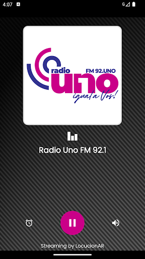 Android application Radio Uno FM screenshort