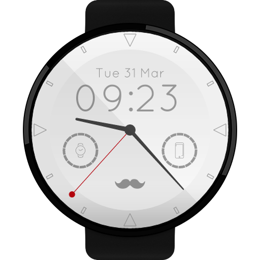 Mustache Watch Face  Icon