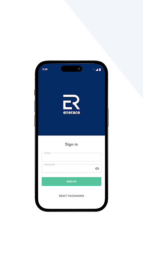 Android application Enerace screenshort
