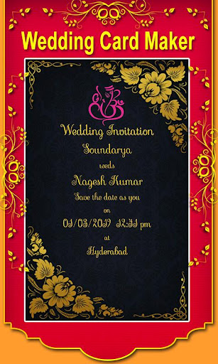 Wedding Invitation Card Maker Screenshot 3 - AppWisp.com