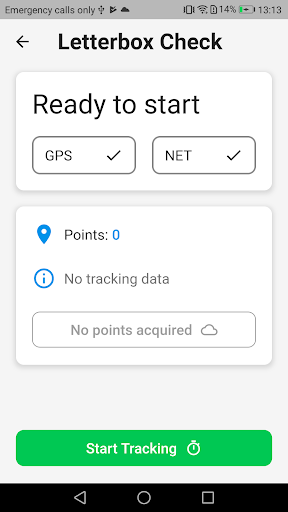 Android application Letterbox Check screenshort