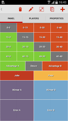 Android application myDartfish Note screenshort