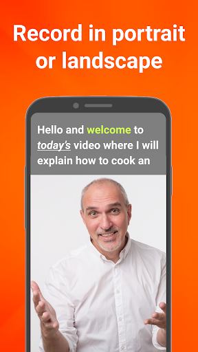 Screenshot of Teleprompter for Video