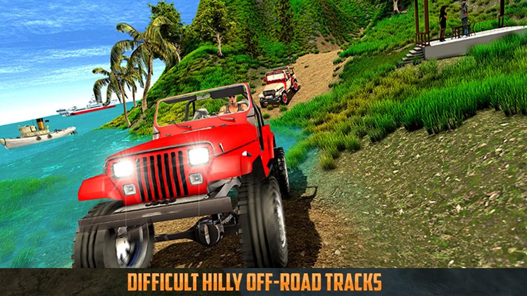 Jeep Games Driving Offroad 1.0.0 APK + Mod (Unlimited money) untuk android