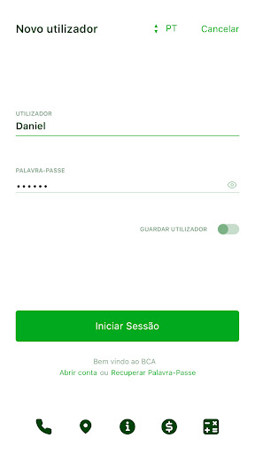 Android application BCA Mobile screenshort