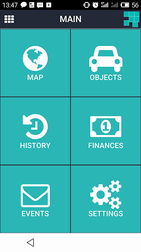 Android application MyGPS.AE screenshort