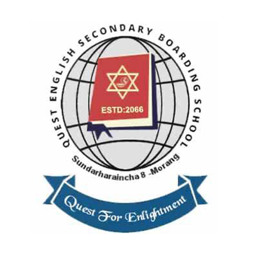 Quest English School logo