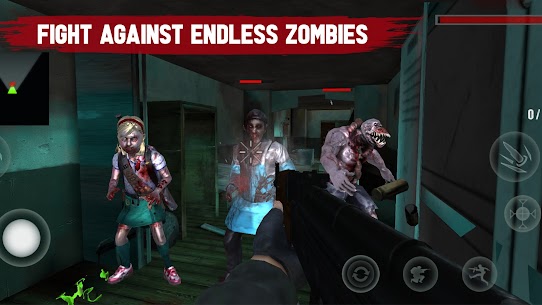 Zombie Survival FPS MOD APK (DUMB ENEMY/GOD MODE) 4