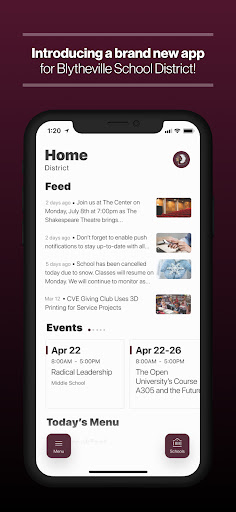 Android application Blytheville Public Schools, AR screenshort