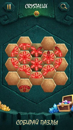 Game screenshot Crystalux: Zen Match Puzzle mod apk