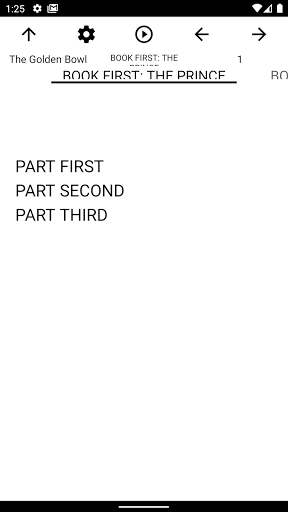 Book, The Golden Bowl Screen 2