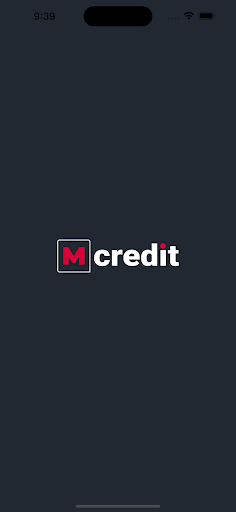 Android application M Credit screenshort