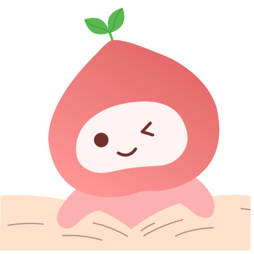 甜桃 logo