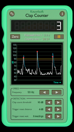 Screenshot of Clap Counter