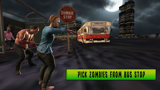 Zombie City Bus Driver Games Screen 2